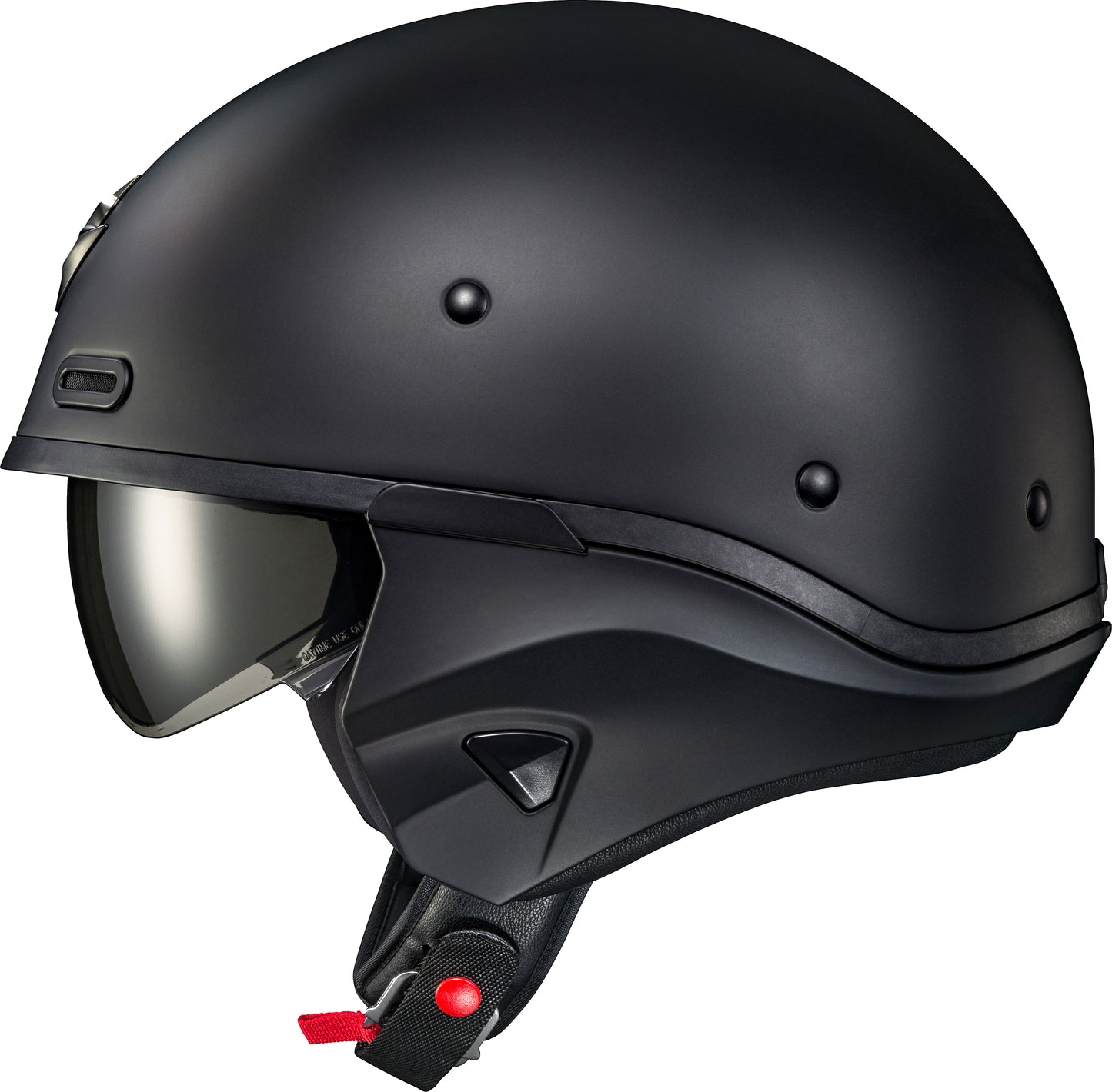 Covert X Open Face Helmet Matte Black 2x