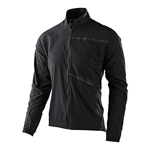 Troy Lee Designs Mens | All Mountain | Mountain Bike | Shuttle Jacket (Black, XXL)