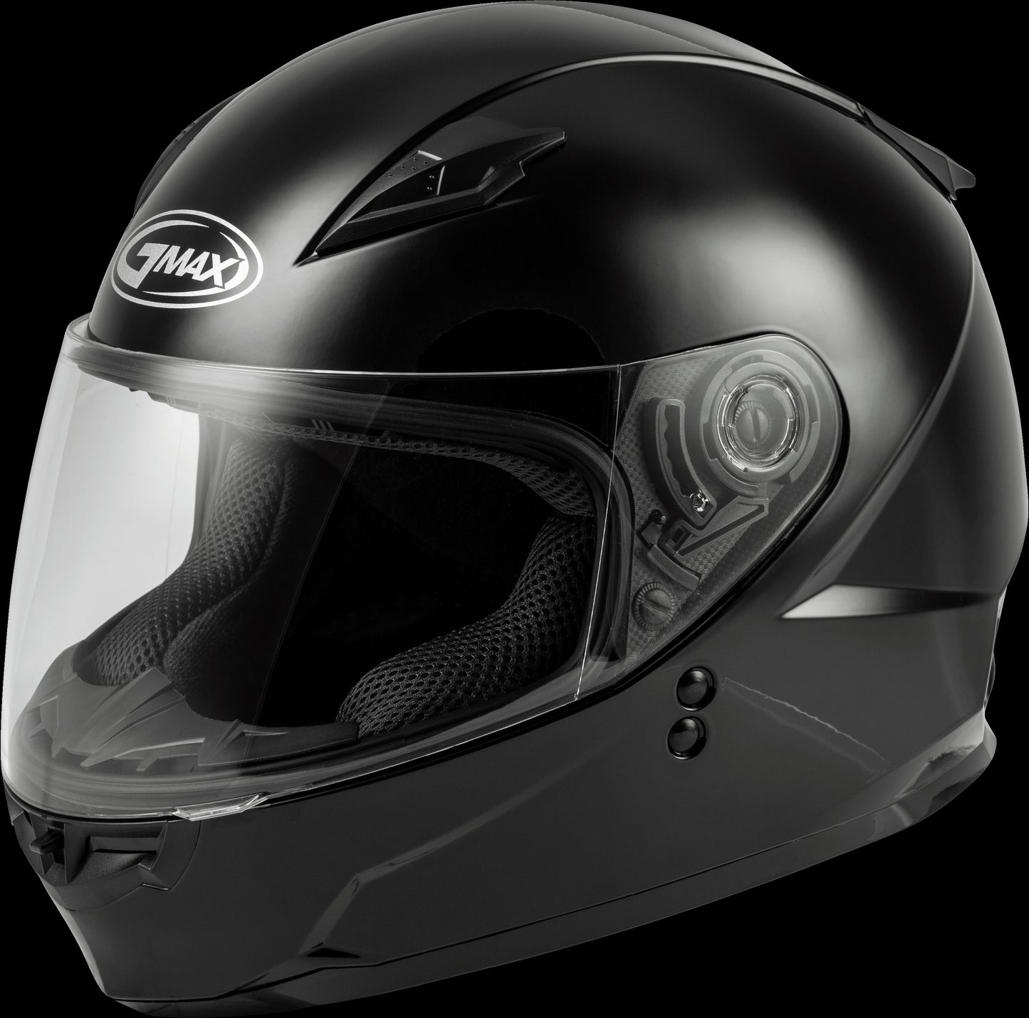 GMAX GM-49Y Youth Motorcycle Helmet (Black) - Youth Medium