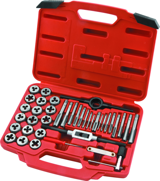 BikeMaster 40-pc Tap and Die Wrench Set - Metric