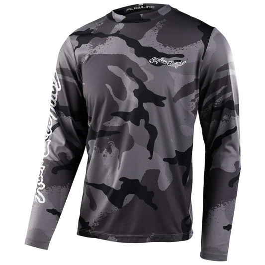 Troy Lee Designs Flowline Longsleeve Jersey (Carbon)