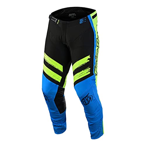 Troy Lee Designs SE Pro Offroad Racing Pants for Men (Marker Black/Yellow)