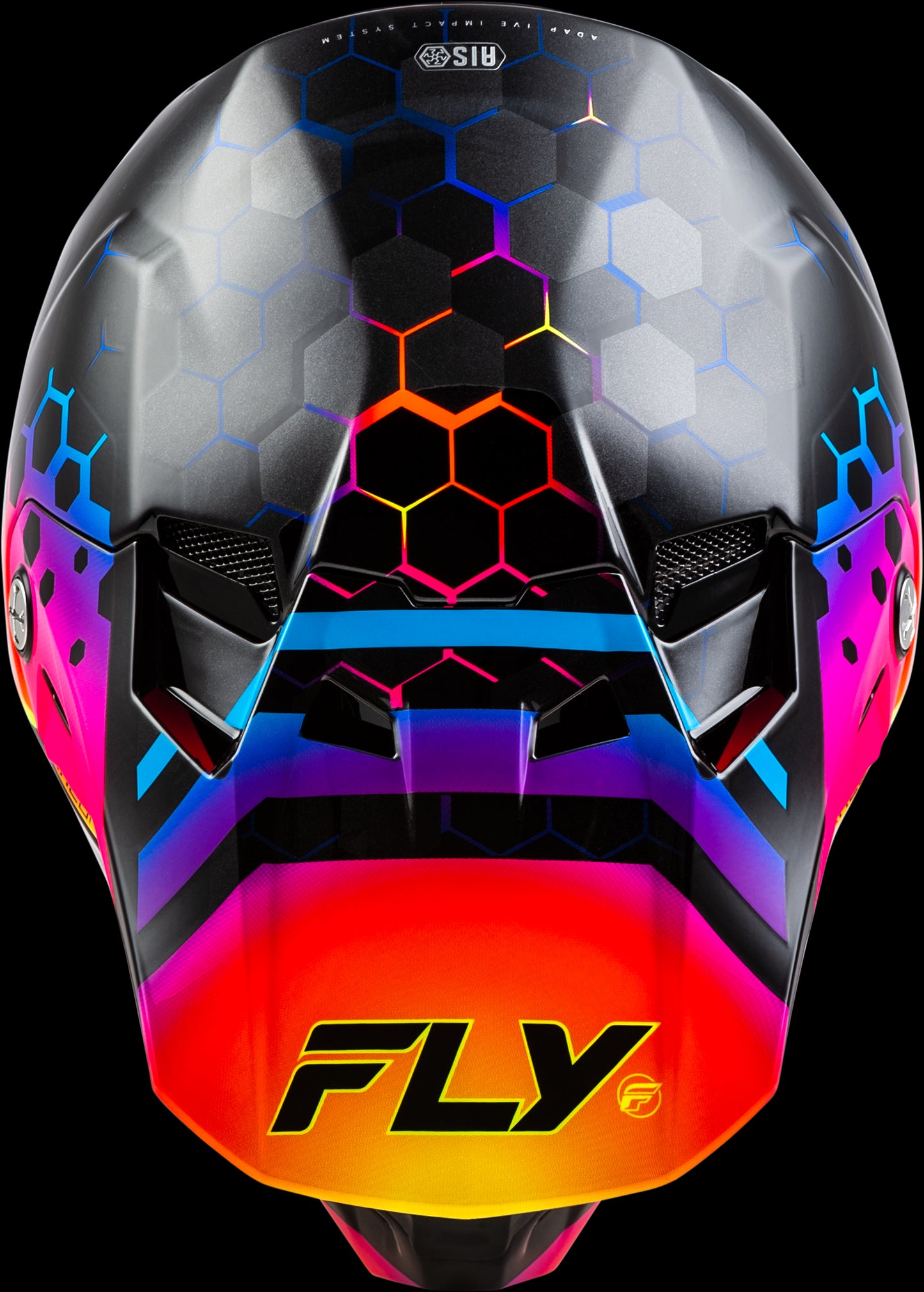 Fly Racing Formula CC Tektonic MX Helmet (Black/Sunset)