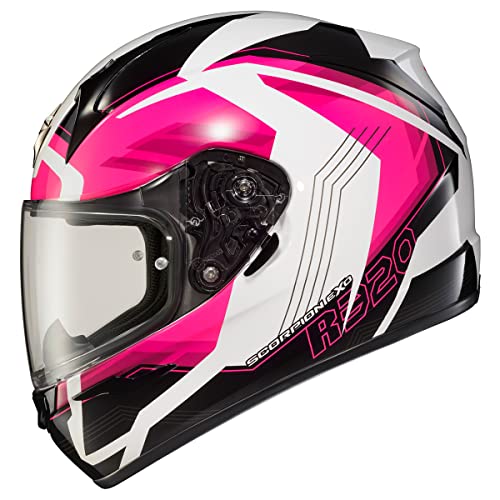 ScorpionEXO R320 Motorcycle Helmet (Hudson Pink) - XL