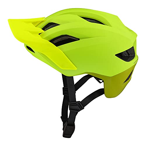 Troy Lee Designs Flowline SE Radian Adult Mountain Bike Helmet MIPS  (Flo Yellow)