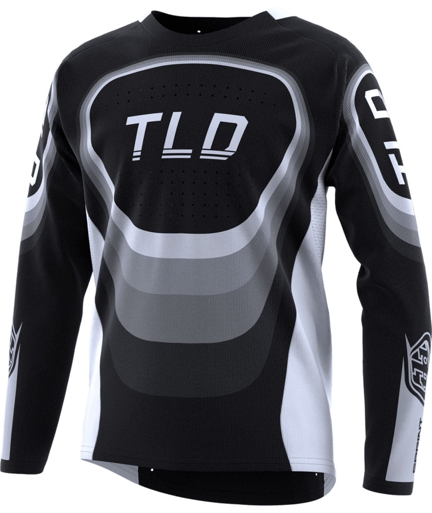 Troy Lee Designs Youth Sprint Reverb Jersey (Black) - Small