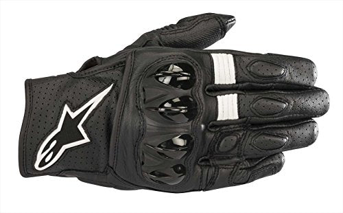 Alpinestars Celer V2 Leather Gloves (Black/White) - 3XL