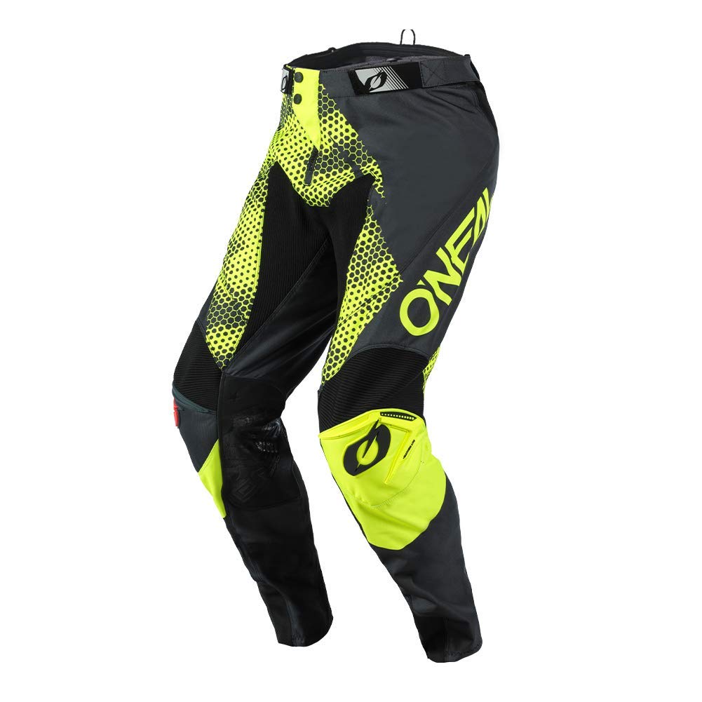 O'Neal Mayhem Covert Pants (Charcoal/Neon Yellow) Size 30