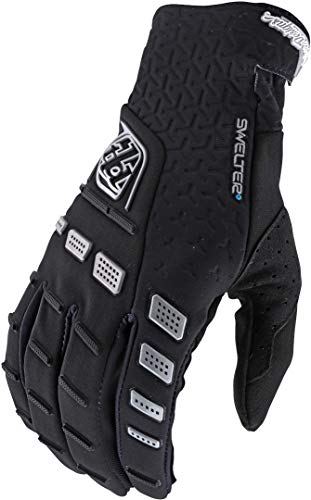 Troy Lee Designs Motocross Motorcycle Dirt Bike Racing Mountain Bicycle Riding Gloves, Swelter Glove (Black, XX-Large)