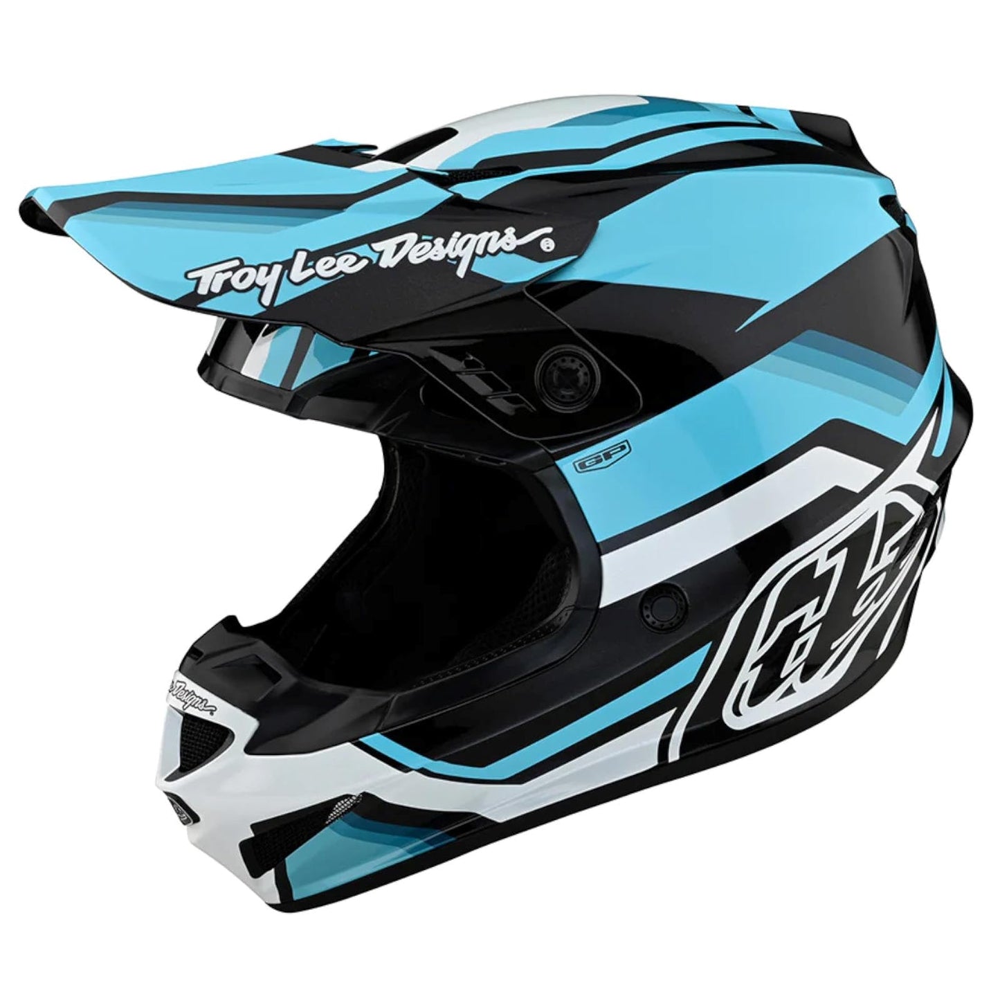 Troy Lee Designs GP Adult Motocross Helmet (Apex Water / Charcoal)