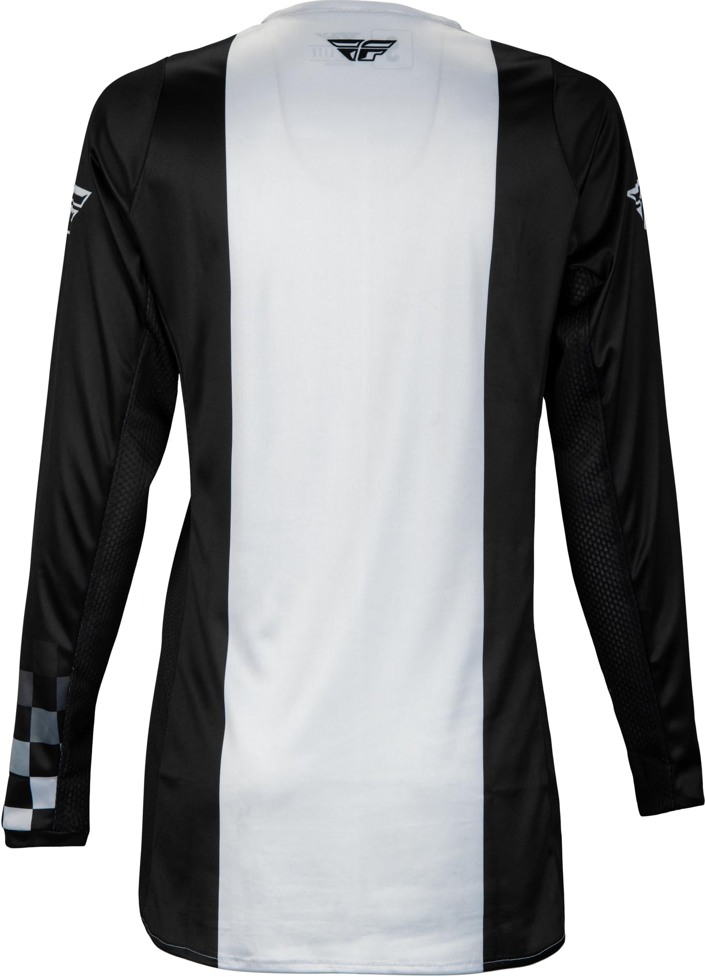 Fly Racing Women's Lite MX Jersey (Black/Light Grey) - 2XL