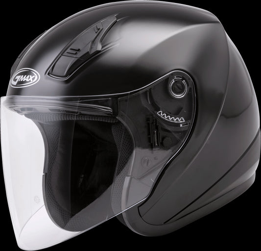 GMAX OF-17 Open-Face Motorcycle Helmet (Black) - Medium