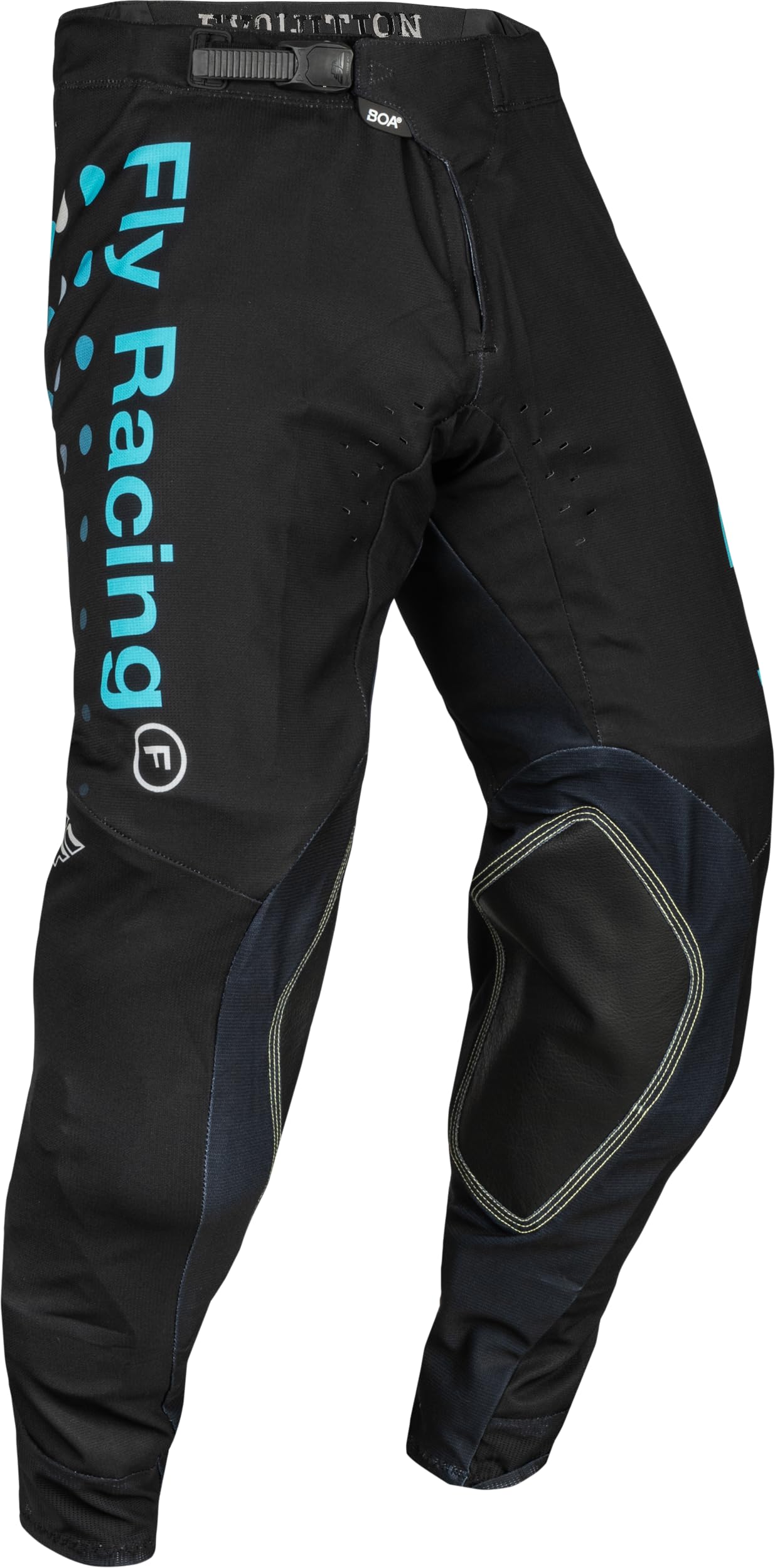 Fly Racing 2024 Adult S.E. Evolution DST Pants (Black/Electric Blue)