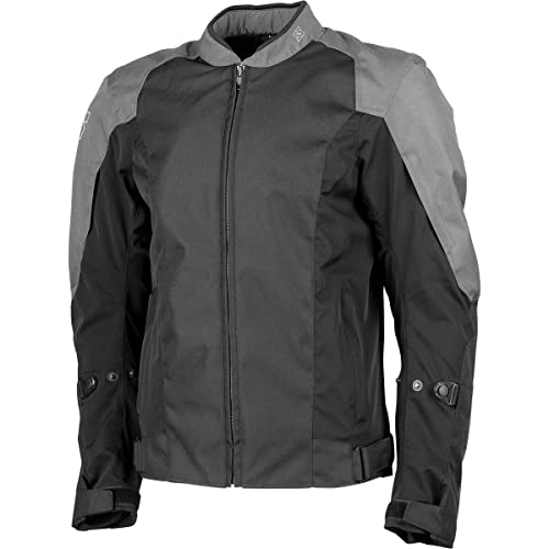 Speed and Strength Moment Of Truth Motorcycle Jacket (Black/Grey) - Small