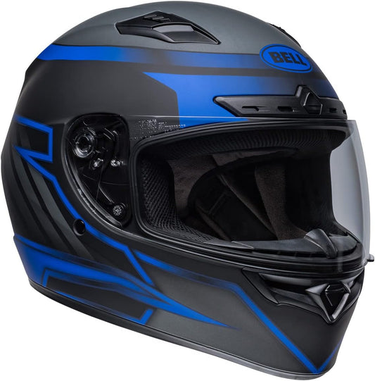 BELL Qualifier DLX MIPS Street Helmet (Riser Matte Black/Blue/Gray) - XL