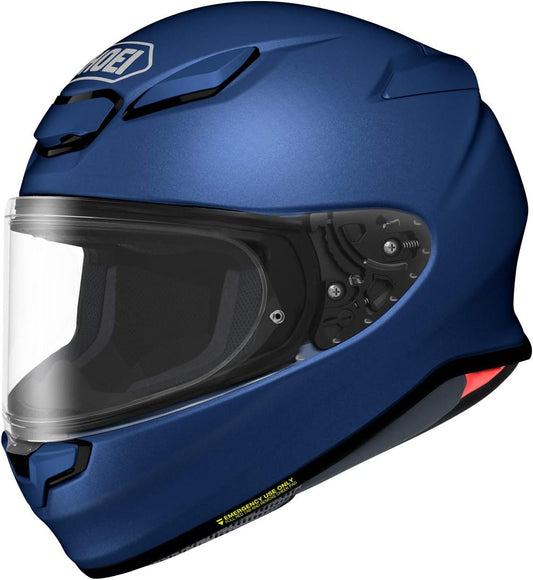 Shoei RF-1400 Motorcycle Helmet (Matte Blue Metallic) - XL (USED)