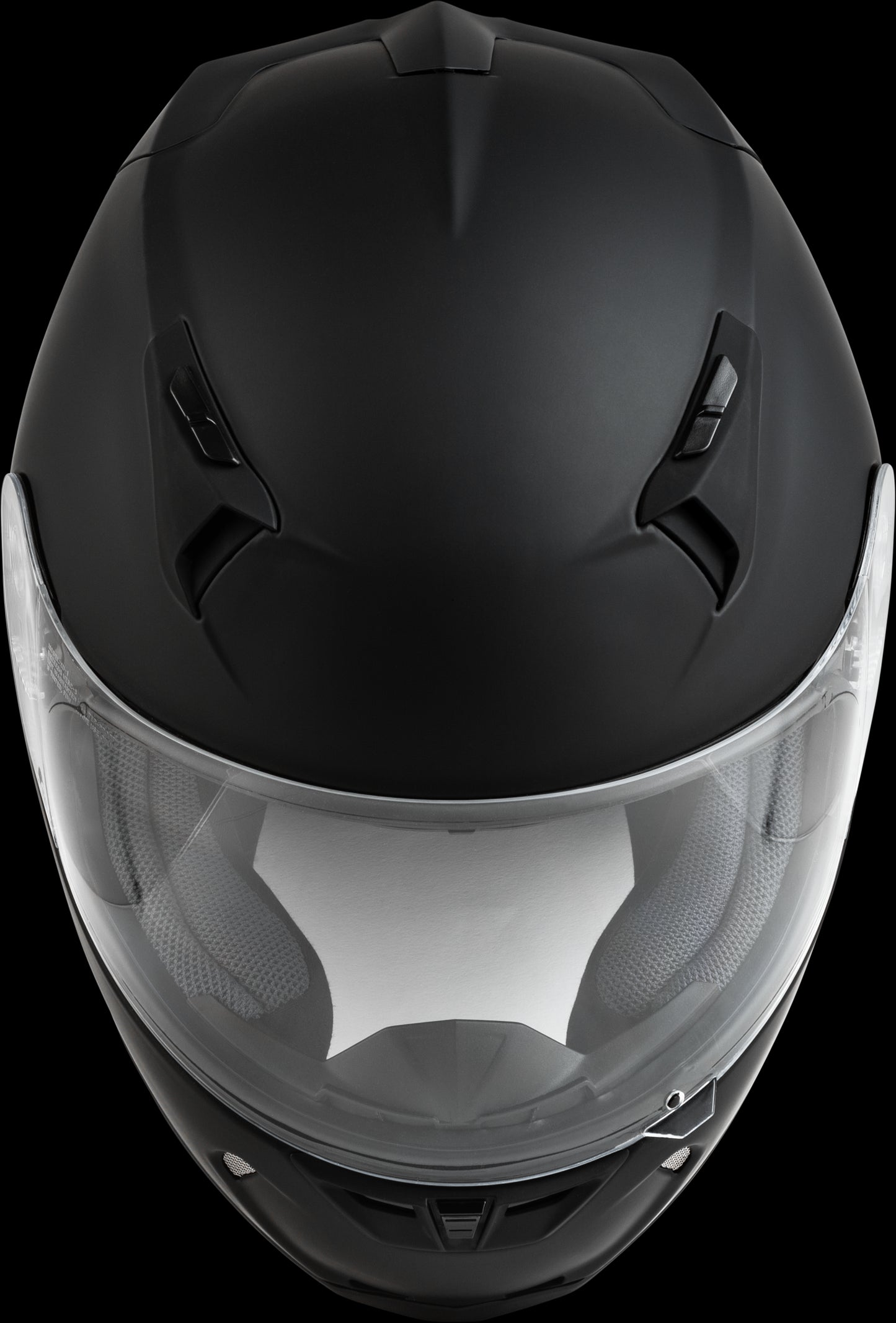 Fly Racing Revolt Solid Street Motorcycle Helmet (Matte Black)