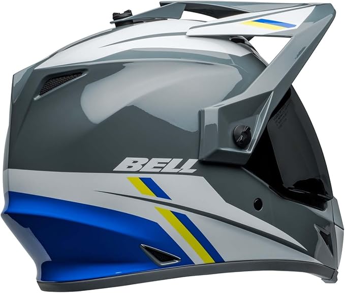 Bell MX-9 Adventure MIPS Helmet (Alpine Gloss Gray/Blue) - Small