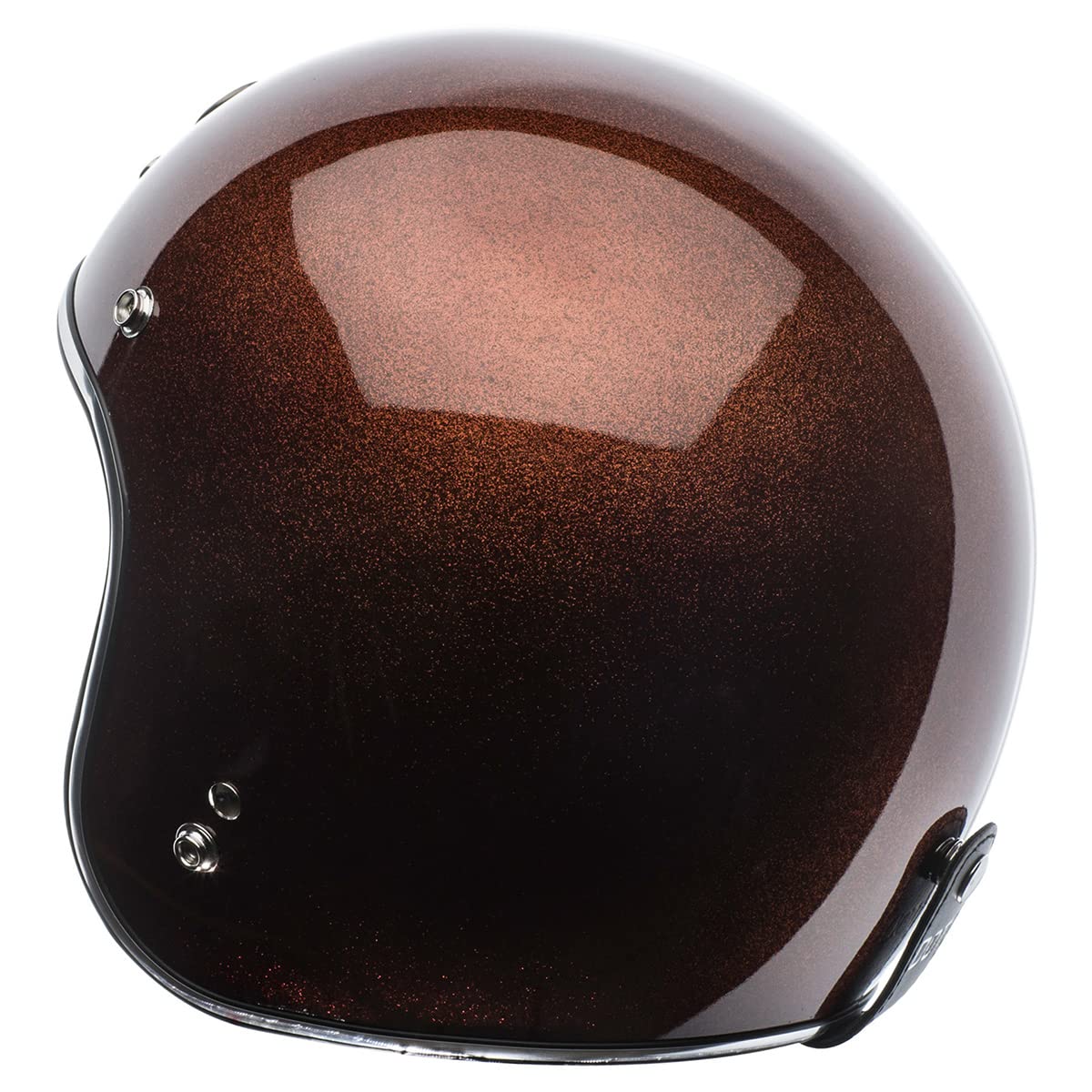 TORC 3/4 Helmet with Super Flake Speciality Paint (Root Beer Brown)