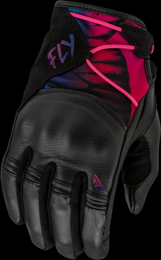 Fly Racing Women's Venus Motorcycle Gloves (Butterfly)