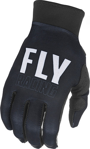 Fly Racing Pro Lite Gloves (Black/White) - 3XL