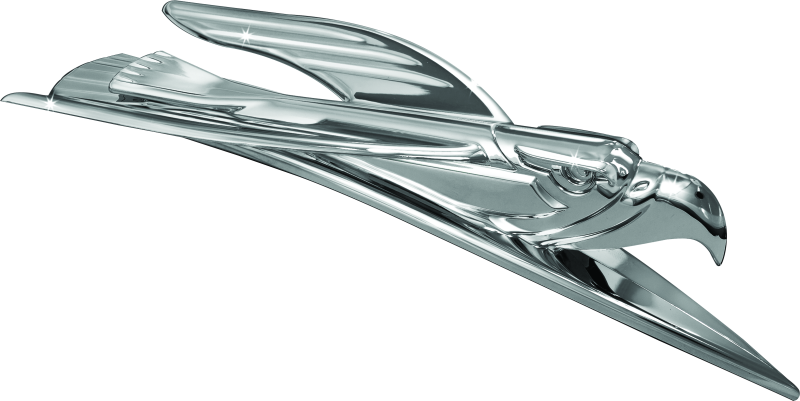 Kuryakyn Deco Eagle Fender Ornament 01-22 Honda GL1800 Chrome