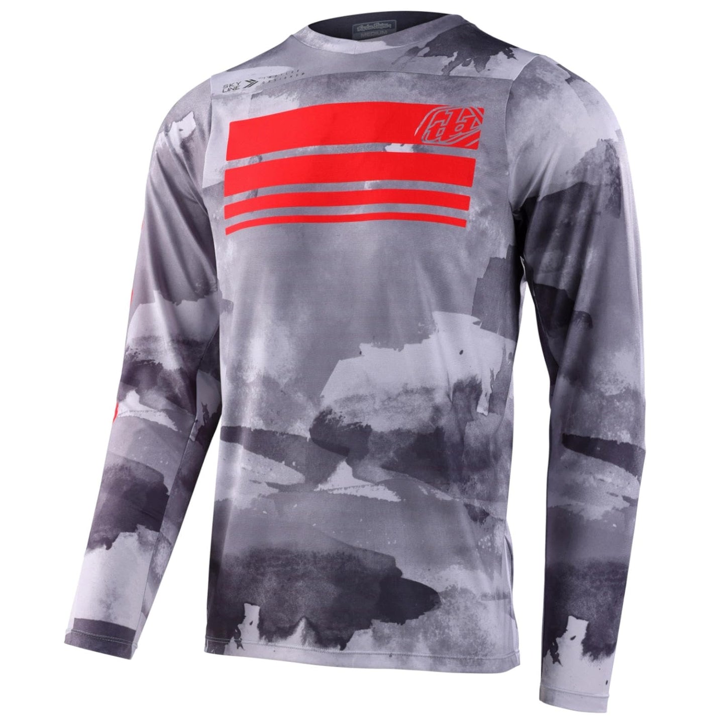 Troy Lee Designs Men's Skyline Long-Sleeve MTB Jersey (Cement) - Small