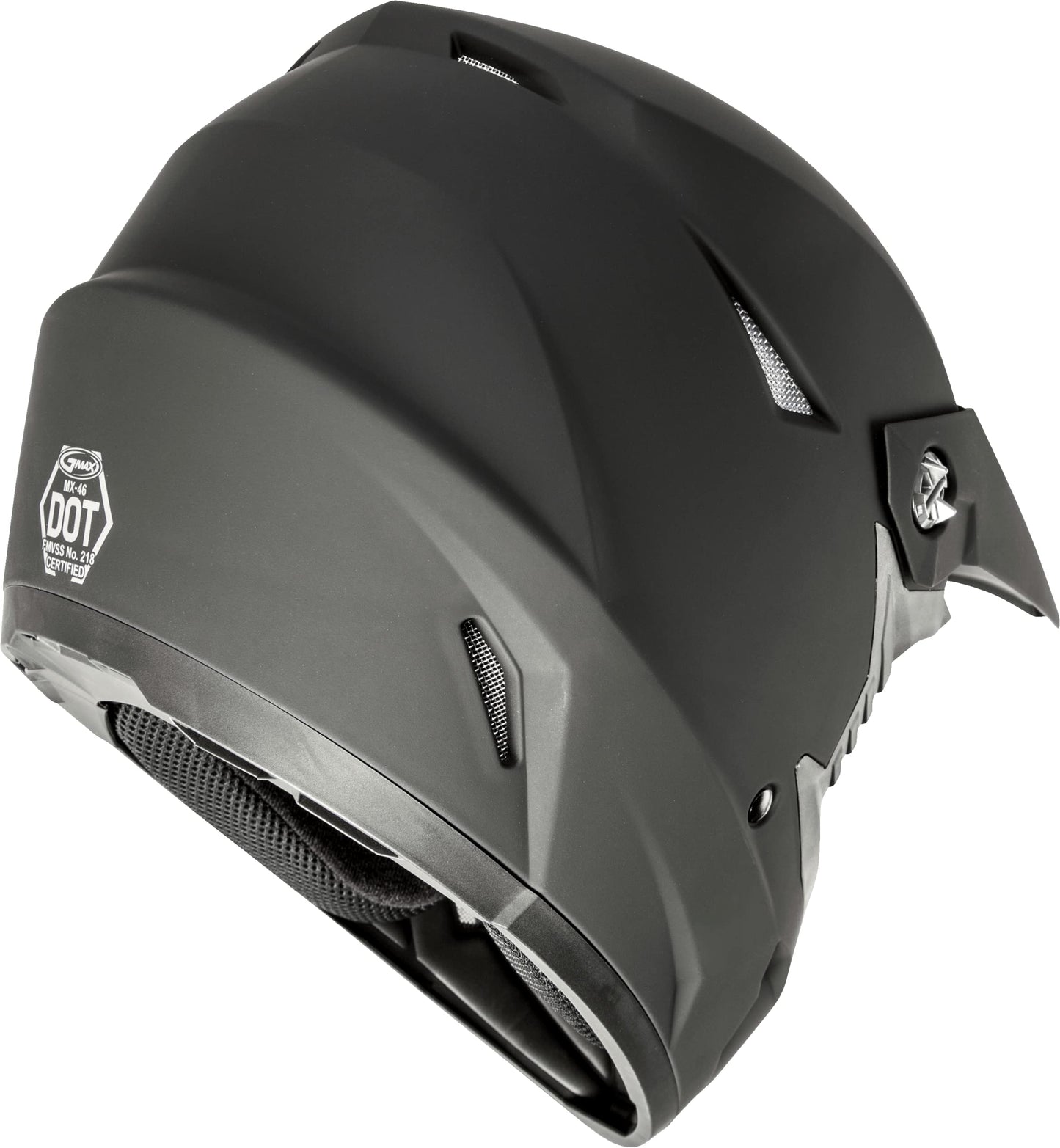 GMAX MX-46Y Youth MX Helmet (Matte Black)