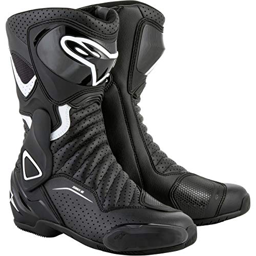 Alpinestars Women's Stella SMX-6 v2 Vented Boots (Black/White) Size 43