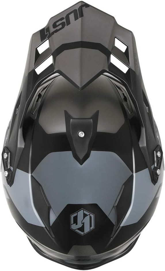 JUST 1 J34 Pro Tour MX Helmet (Titanium/Matte Black)