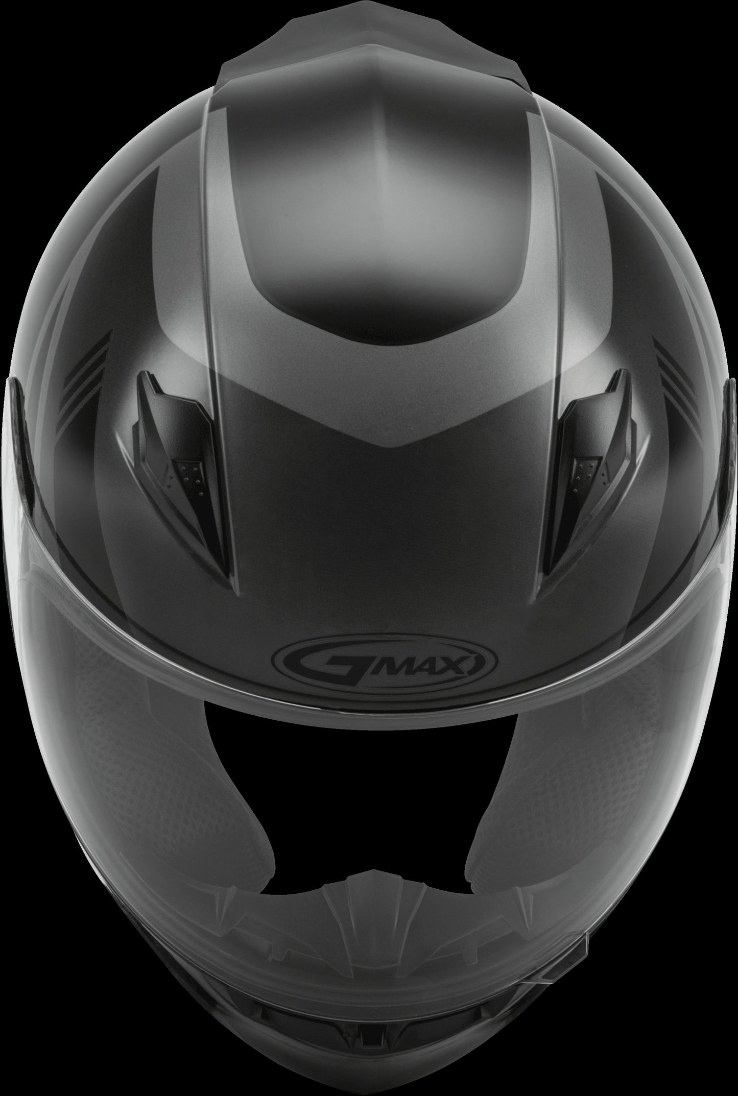 GMAX FF-49 Deflect Motorcycle Helmet (Black/Grey)