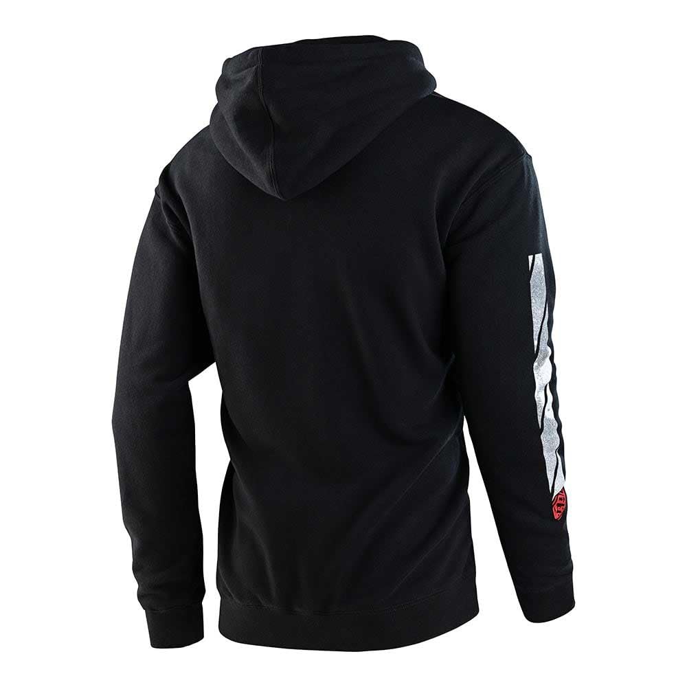 Troy Lee Designs Men's Motocross/Bike Racing Pullover Hoodie (Speed Camo Black)