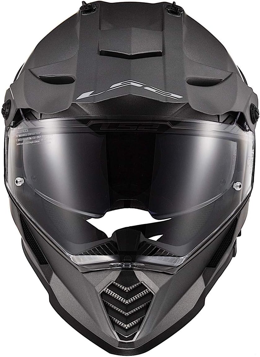 LS2 Blaze Adventure Helmet (Matte Titanium) - Small