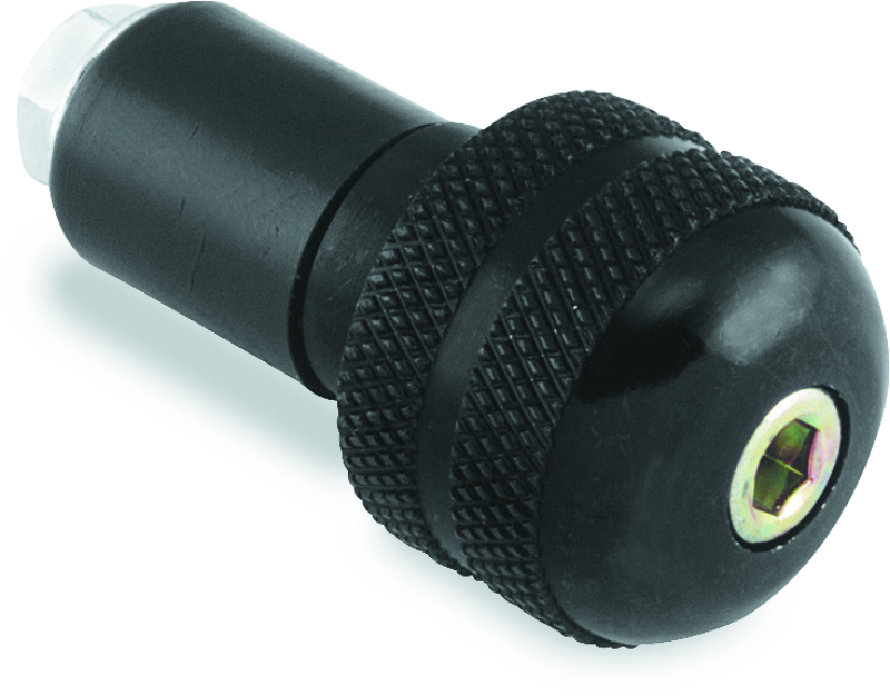 BikeMaster Anti-Vibration Bar Ends - 1in - Black