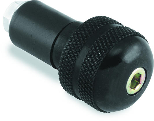 BikeMaster Anti-Vibration Bar Ends - 1in - Black