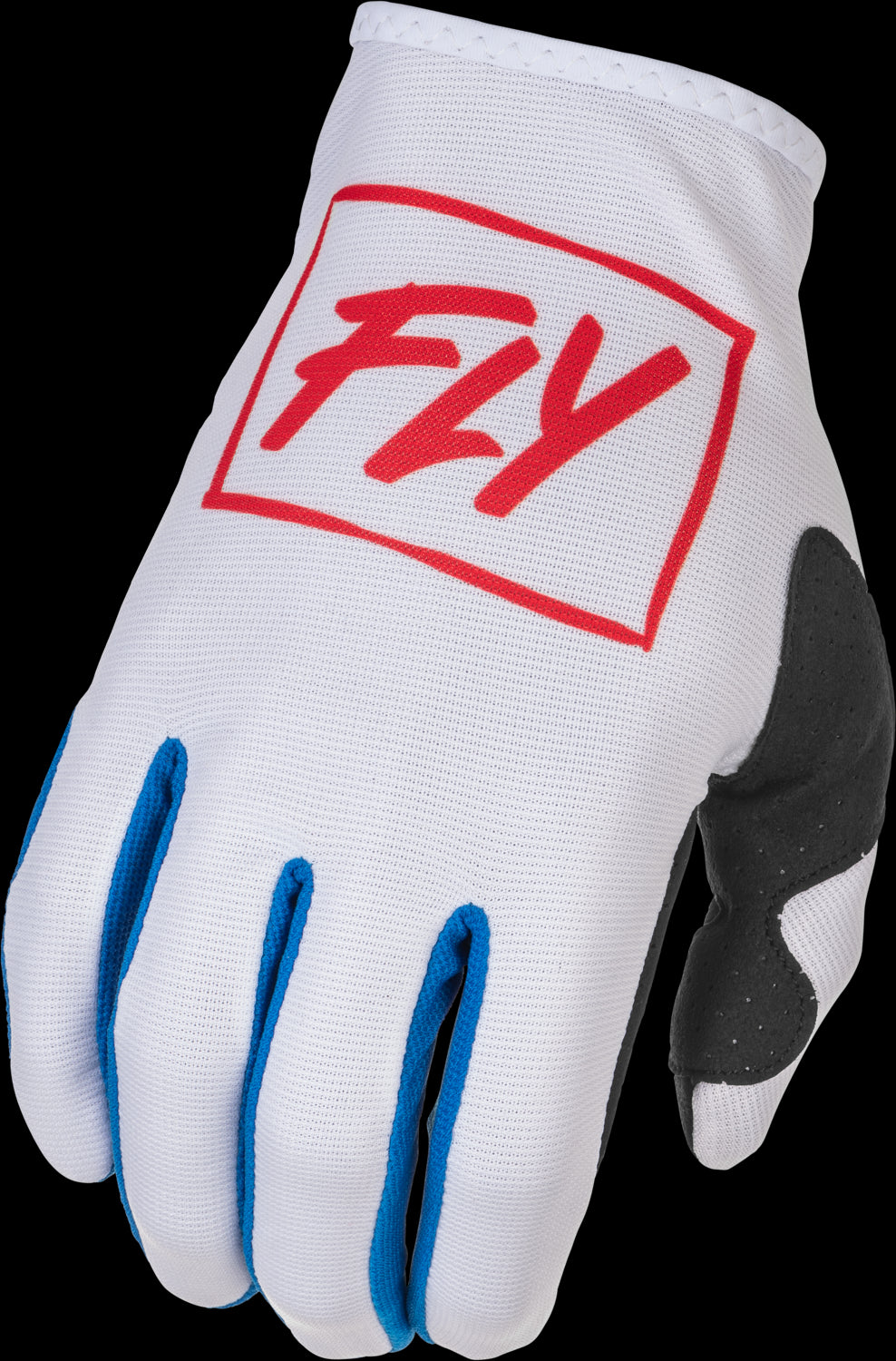 FLY Racing Adult Lite Gloves (Red/White/Blue) - 3XL