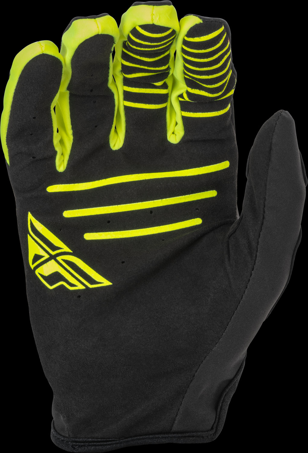 Fly Racing Windproof Lite Gloves (Black/Hi-Vis) - 3XL