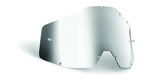 FMF POWERBOMB/POWERCORE Replacement Goggle Lens Anti-Fog (Silver Mirror)