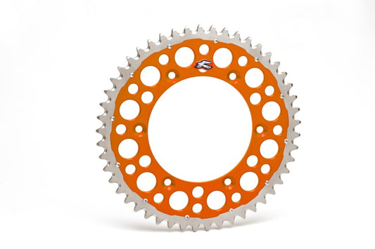 Renthal 21-23 KTM 450 Rally Factory Replica/Race Replica Rear Twinring - Orange 520-48P Teeth