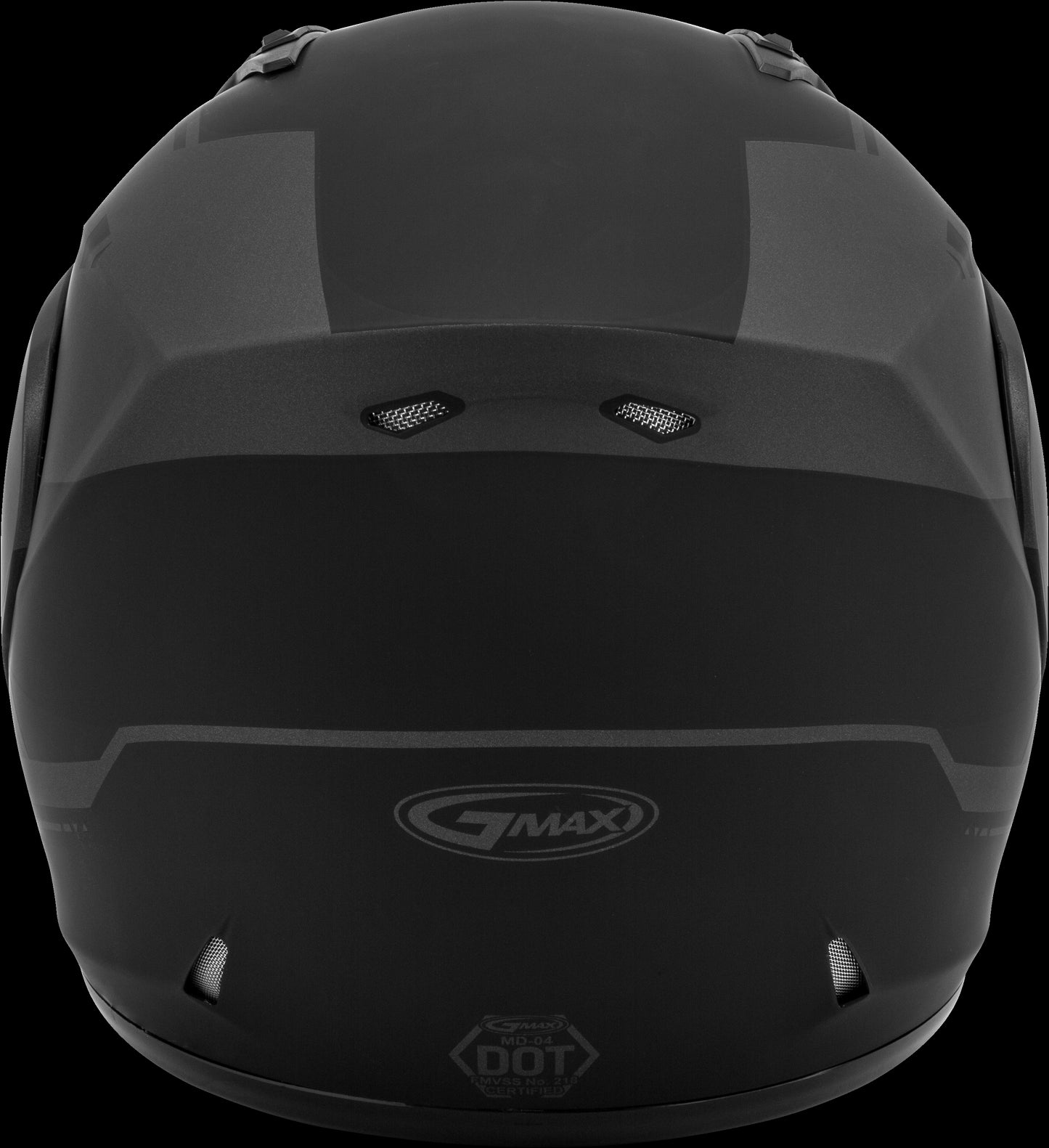 GMAX MD-04 Modualar Helmet (Matte Black/Grey)