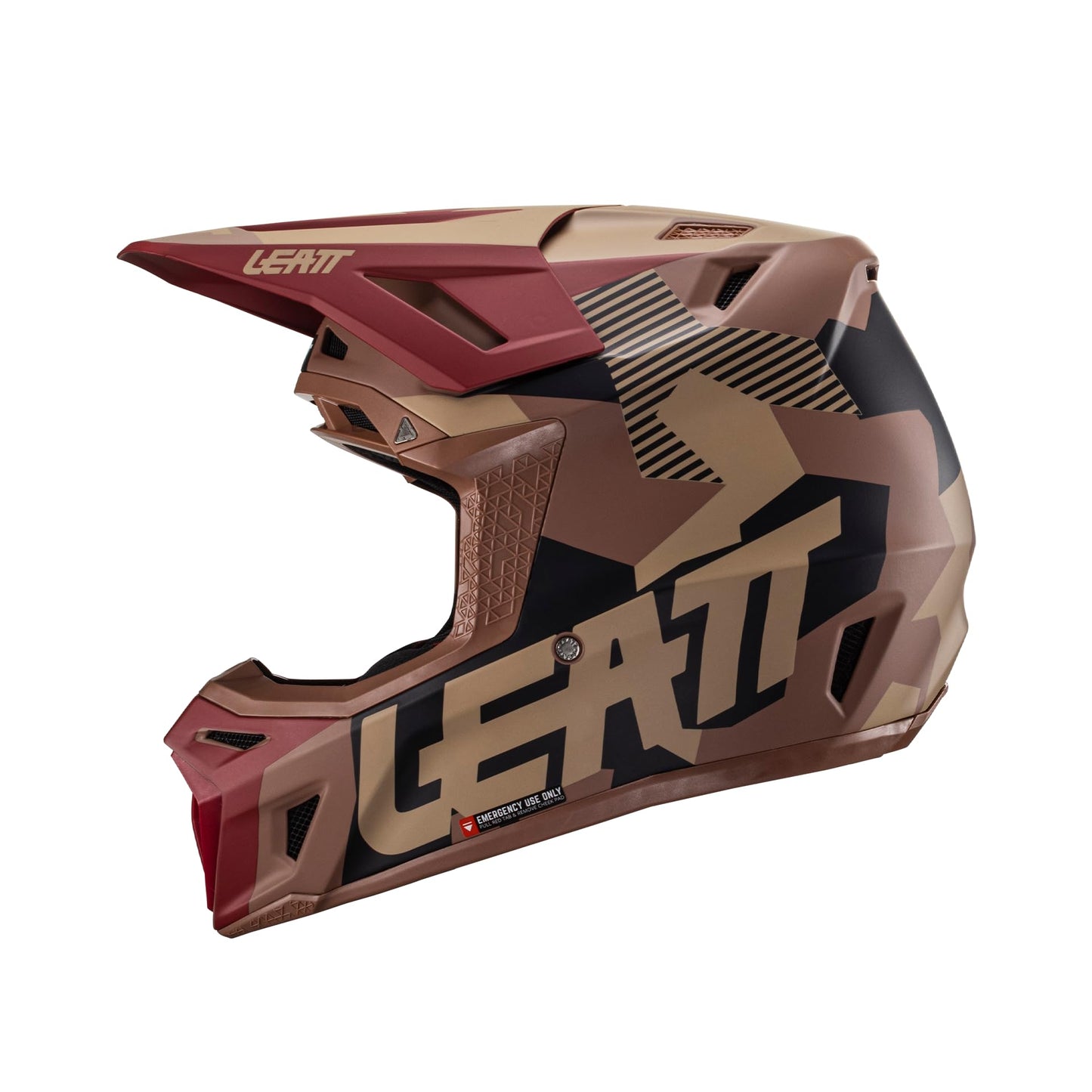 Leatt Helmet Kit Moto 8.5 V24 RubyStone - Medium 57-58cm