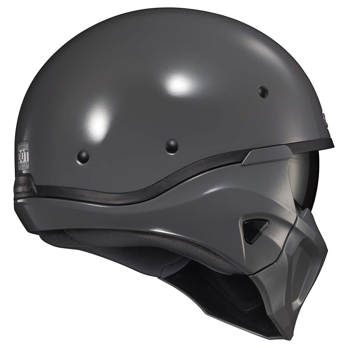 ScorpionEXO Covert X Open Face Motorcycle Helmet (Grey)