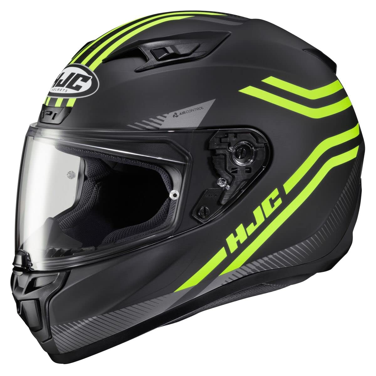 HJC Helmet i10 Strix Motorcycle Helmet (MC3HSF Yellow)