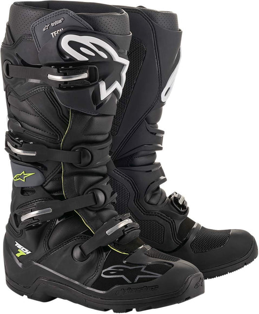 Alpinestars Tech 7 Enduro Drystar Boots (Black/Grey) Size 07