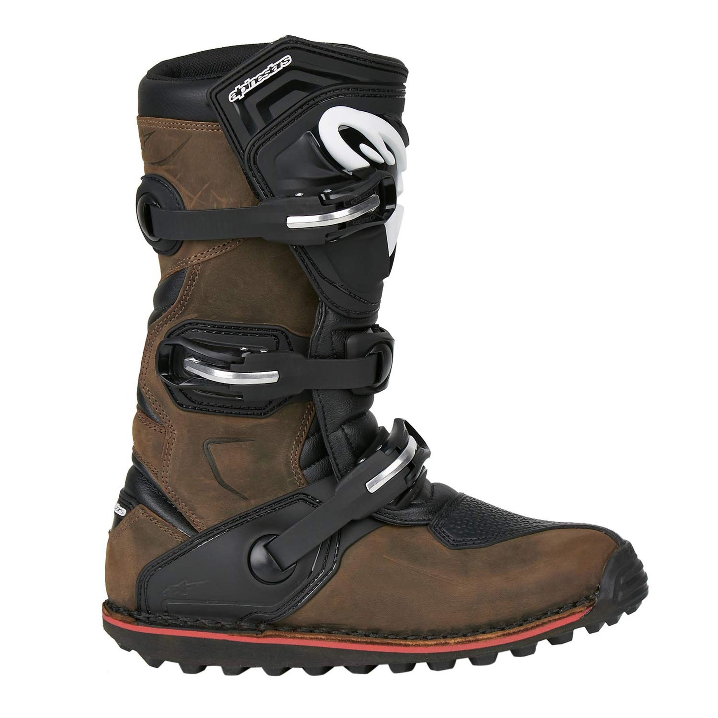 Alpinestars Tech T Boots (Brown Oiled Leather) Size 7