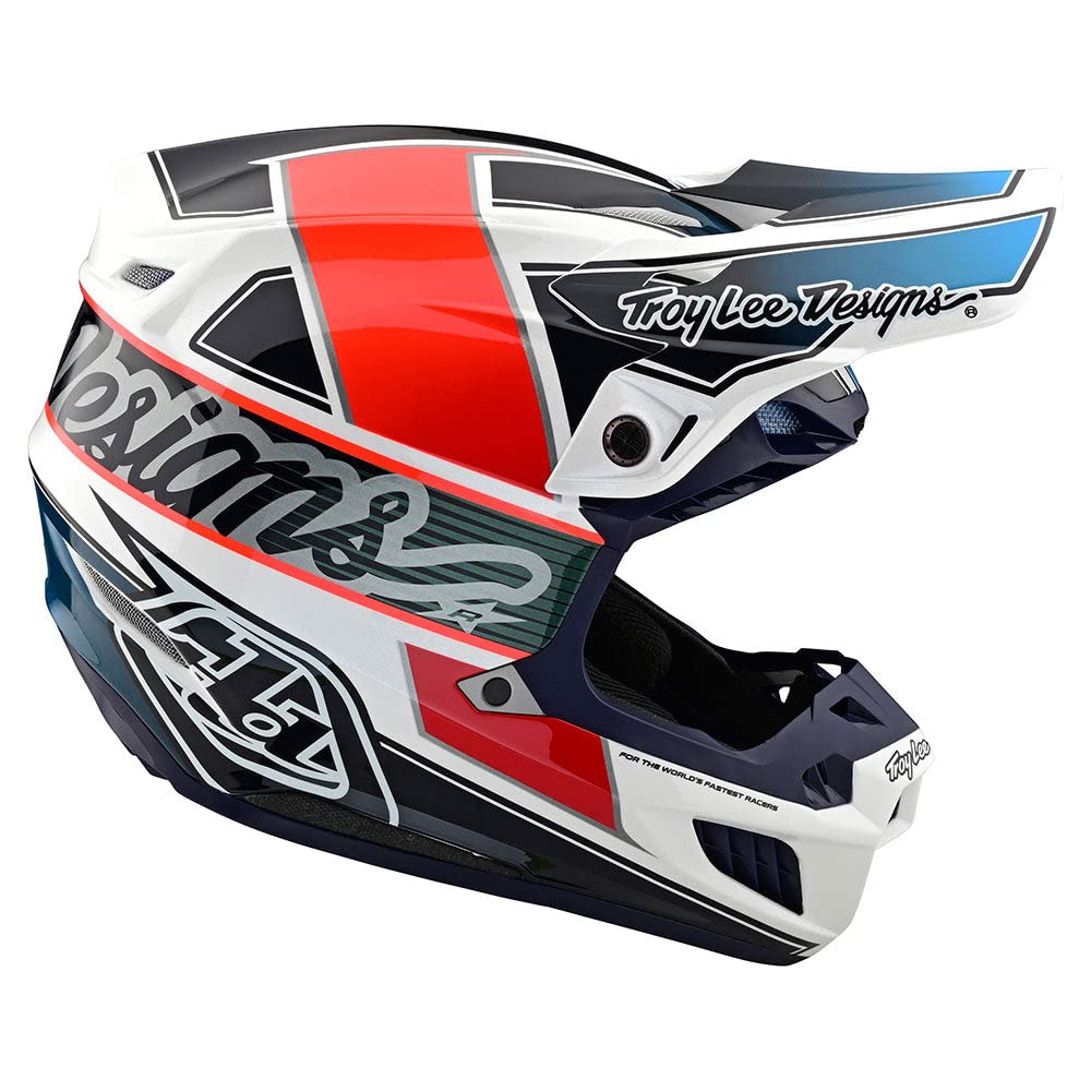 Troy Lee Designs SE5 Composite Motocross Helmet W/MIPS (Team White / Black)