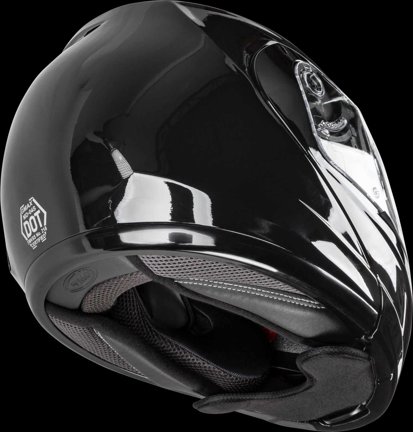 GMAX MD-04S Modular Snow Helmet w/ Dual Lens Shield (Black)