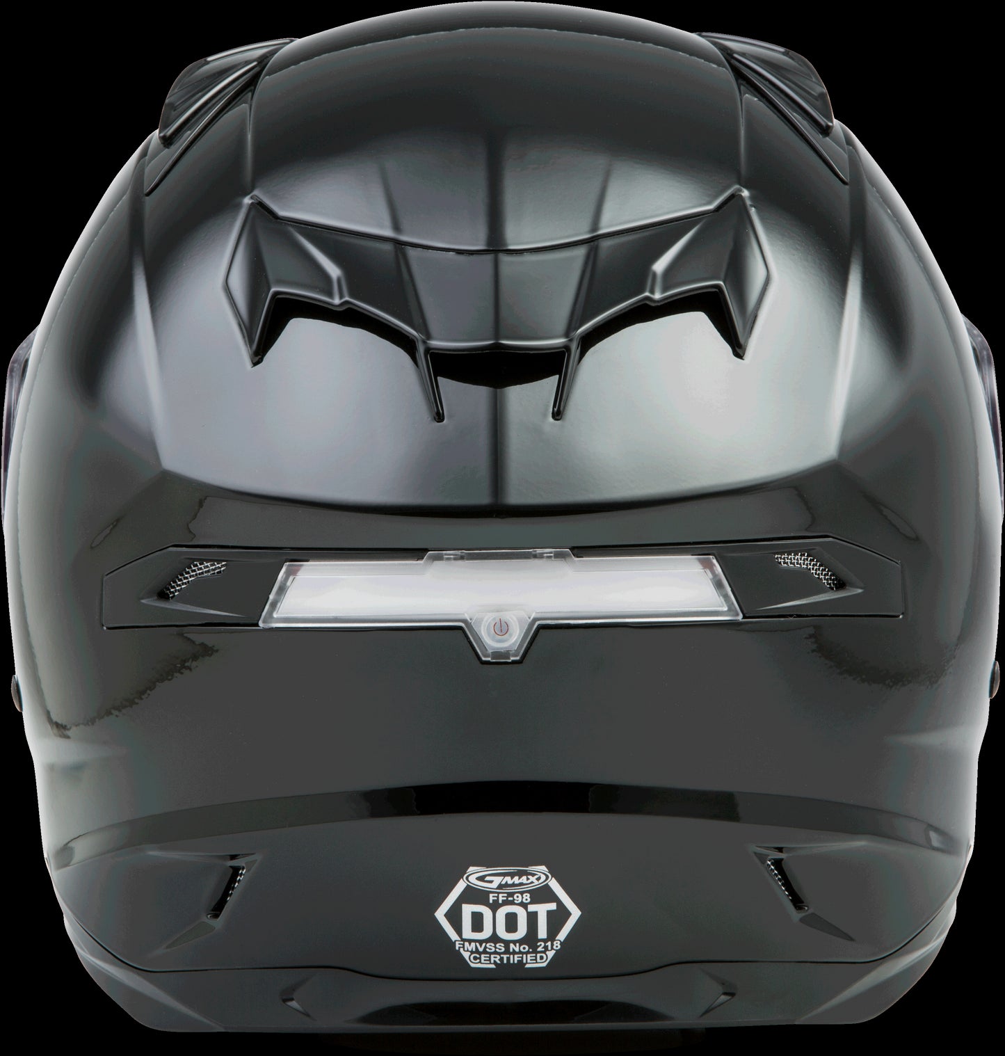 GMAX FF-98 Motorcycle Helmet (Black) - XS