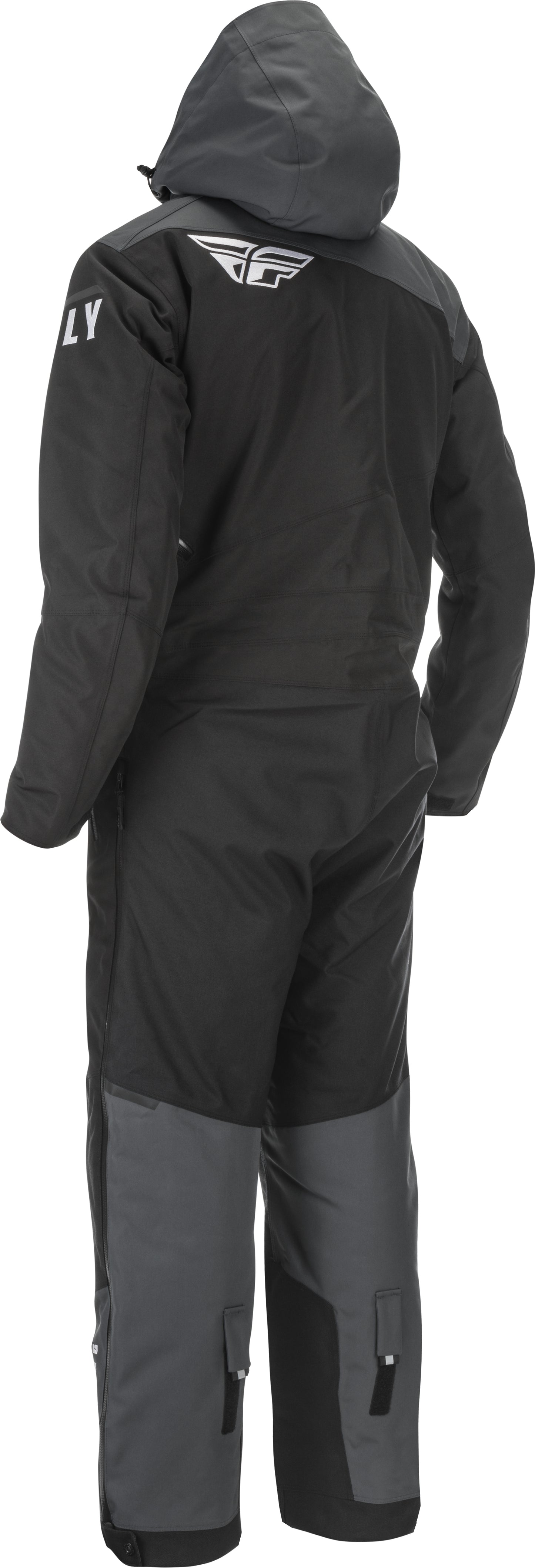 Fly Racing Cobalt Insulated Snowmobile Monosuit (Black / Grey) - Small