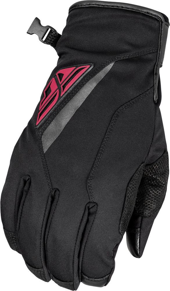 Fly Racing Snow Title Long Glove (Black/Pink)